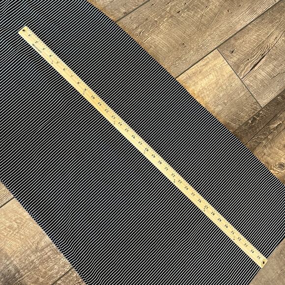 Gap Black White Stripe Tank Bodycon Max Dress Size L - Picture 8 of 9